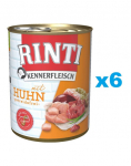 RINTI Kennerfleisch Chicken kana 6x800 g