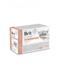 BRIT Veterinary Diet Grain Free Renal Cat Fillets in Gravy Salmon 12x85g neerufunktsioone toetav kassidele