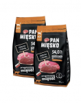 PAN MIĘSKO Veiseliha ja pardiga kassidele kr&otilde;psud M 2x10 kg