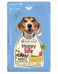 VERSELE-LAGA Happy Life Adult Light with Chicken 2,5kg koeratoit &uuml;lekaalulistele koertele kanaga