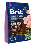 BRIT Premium By Nature Junior Small S Chicken  3 kg