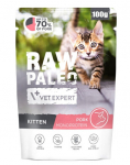 RAW PALEO Monoprotein Kitten Pork 100 g kassidele sealiha
