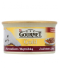GOURMET Gold t&uuml;kid kastmes kana ja maksaga kassidele 6x85 g