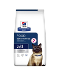 HILL'S Prescription Diet z/d Food Sensitivities Activ Biome 2x6kg tundliku seedes&uuml;steemiga kassidele