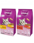 WHISKAS Adult 14kg kana ja k&ouml;&ouml;giviljadega + WHISKAS Adult 14kg veiseliha ja k&ouml;&ouml;giviljadega