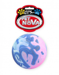 PET NOVA DOG LIFE STYLE Piłka pełna pływająca rozm. 7cm multikolor aromat wanilia