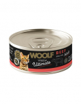 WOOLF Wild Cat Ultimate Beef Pate 85g pasteet veiseli kassidele