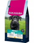 EUKANUBA Adult Large Breeds Chicken 15 kg kuivtoit suurtele koertele, rikkalik v&auml;rske kana