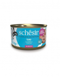 SCHESIR Tuunikala puljongis kassidele, 12 x 85 g