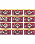 VOSKES Jelly Tuna with Squid 12x85 g 100% tuunikala ja kalmaari želatiinis, kasside t&auml;iendav toit