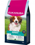 EUKANUBA Adult Small Medium Breeds Lamb Rice 12 kg kuivtoit v&auml;ikeste ja keskmise suurusega koertele, rikkalik lambaliha ja riis