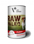VETEXPERT RAW PALEO Puppy beef 400 g &scaron;lapias maistas &scaron;uniukams su jautiena