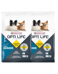 VERSELE-LAGA Opti Life Senior mini vanematele v&auml;ikest t&otilde;ugu koertele Linnuliha 15 kg (2 x 7,5 kg)