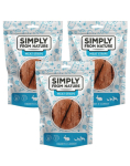 SIMPLY FROM NATURE Meat Strips Liharibad k&uuml;&uuml;liku ja porgandiga koertele 3x80 g