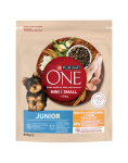 PURINA ONE Junior Mini Small Chicken with Rice 800 g rikkalik kana ja riisi, kuiv toit kutsikatele