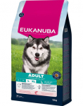 EUKANUBA Adult Large Breeds Salmon Barlej 12 kg kuivtoit suurtele koertele, rikkalik l&otilde;he ja odra