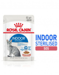 ROYAL CANIN Steriliseeritud Indoor in Gravy 12 x 85 g m&auml;rgtoit kastreeritud kodukassidele