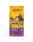 JOSERA JosiDog Junior Sensitive 15kg kuivtoit kutsikatele alates 8. elun&auml;dalast. tundliku seedes&uuml;steemiga.