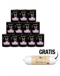 PAKA ZWIERZAKA Seventh Heaven Sealiha seljat&uuml;kk ploomiga (pork&plum) 12 x 400g + veiselihavorst koertele 200g GRATIS