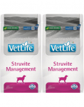 FARMINA Vet Life Struvite koertele struviitkivide tekke v&auml;hendamiseks 2 kg x 2