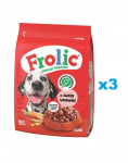 FROLIC Naturally Irresistible 3x2,6 kg poolniiske koeratoit v&auml;rske veiselihaga