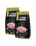 PAN MIĘSKO Kalkun ja hani kassidele kr&otilde;psud S 2x1,6 kg