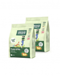 GREEN PETFOOD VeggieDog with Potato and Pea 2x3kg koertele m&otilde;eldud taimne toit kartulite ja hernestega