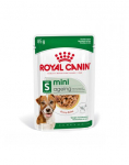 ROYAL CANIN Mini ageing 12+ 12x85 g m&auml;rgtoit kastmes k&uuml;psetele &uuml;le 12-aastastele koertele, v&auml;ikestele t&otilde;ugudele