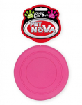 PET NOVA DOG LIFE STYLE Frisbee 18cm roosa, piparm&uuml;ndi maitsega