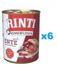 RINTI Kennerfleisch Duck Pardi 6x800 g