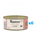 APPLAWS Cat Adult Tuna l&otilde;hega puljongis 6x70 g