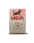 CARNILOVE True Fresh Cat Turkey Sterilised 2 kg kastreeritud kassidele + CARNILOVE Freeze-Dried Snack Cat Turkey 40 g TASUTA