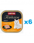 ANIMONDA Vom Feinsten Classic rinkinys su pauk&scaron;tiena ir ver&scaron;iena 6 x 100 g
