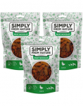 SIMPLY FROM NATURE Meat Noodles Lihanuudlid pardiga koertele 3x80 g