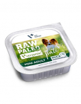 RAW PALEO Pate Duck Mini Adult 150g t&auml;iskasvanud v&auml;ikeste t&otilde;ugude koertele m&otilde;eldud partide pasteet