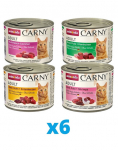 ANIMONDA Carny skonių mi&scaron;inys 24 x 200 g