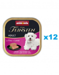 ANIMONDA Vom Feinsten Adult kalkuniliha ja lambaliha 12x150 g
