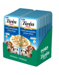 INABA Dog Twin Kana, k&ouml;&ouml;giviljad ja juust puljongis koertele 24x40g