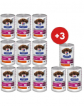 HILL'S Prescription Diet Gastrointestinal Biome 9x370g kana sisaldav m&auml;rgkoeratoit + 3 purki TASUTA!