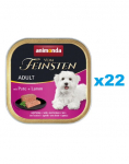 ANIMONDA Vom Feinsten Adult kalkun ja lambaliha 22x150 g