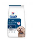 HILL'S Prescription Diet Canine z/d Mini Food Sensitivities 6 kg v&auml;ikeste t&otilde;ugude koertele, kellel on tundlik seedes&uuml;steem