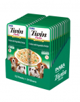 INABA Dog Twin Kana, k&ouml;&ouml;giviljad puljongis koertele 24x40 g