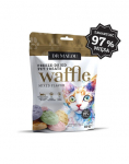 DR MALOU Waffle Mixed Flavor K&uuml;lmkuivatatud kana-vaflid kassidele 60 g