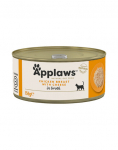 APPLAWS Cat Adult Chicken Breast with Cheese in Broth kanafilee juustuga puljongis 156 g