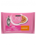 PURINA ONE Junior Kana 4x85g