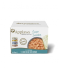 APPLAWS Cat Senior MIX Selection m&auml;rgtoit eakatele kassidele 6 &times; 70 g