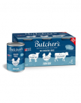 BUTCHER'S Original Junior Retsept želees Maitsesegu 6x400 g želeet&uuml;kke lambaliha, kana ja veiselihaga kutsikatele.