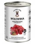 KUCHNIA SZEFA Veiseliha Monoproteiinne toit koertele k&otilde;igile t&otilde;ugudele 400 g