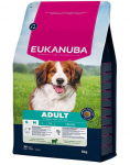 EUKANUBA Adult Small Medium Breeds Lamb Rice 3 kg kuivtoit v&auml;ikeste ja keskmise suurusega koertele, mis on rikas lambaliha ja riisi poolest