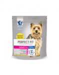 PERFECT FIT Adult 1+ t&auml;isv&auml;&auml;rtuslik kuivtoit t&auml;iskasvanud v&auml;ikest t&otilde;ugu koertele, rikkalikult kana, 4 x 825 g, 3+1 TASUTA